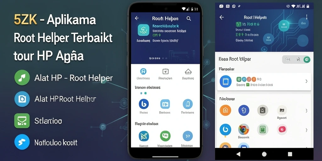 Antarmuka 5ZK yang sederhana dan efektif untuk Root Helper.