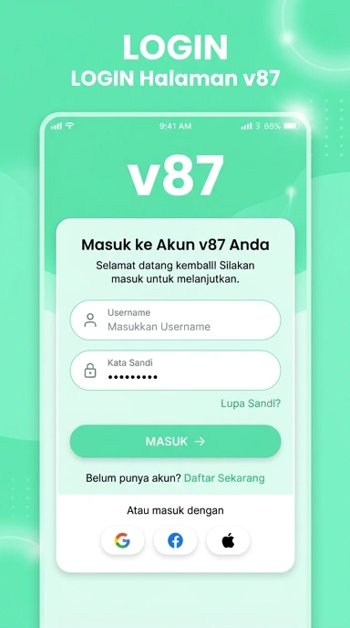 Panduan Lengkap Login ke Akun v87 Anda